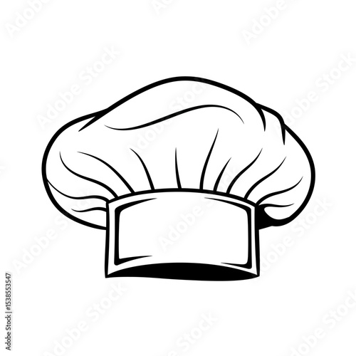 Chef hat logo vector abstract template download