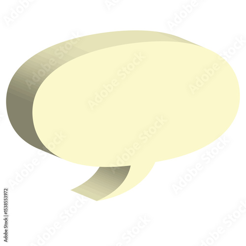 vector speech bubble icon
