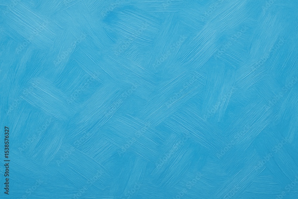 Obraz premium Hand-painted blue background scene