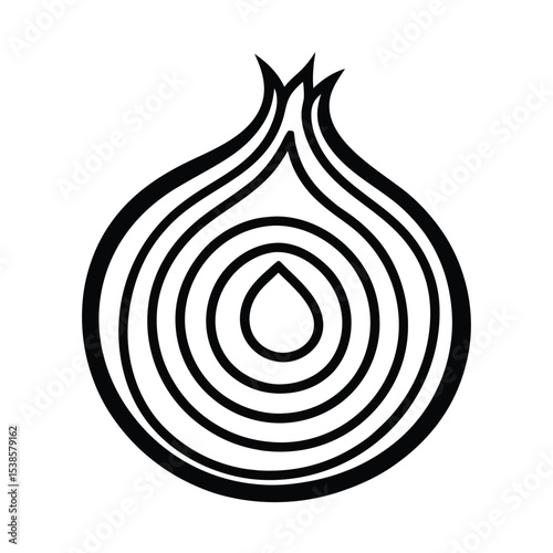 vector illustration of a drop