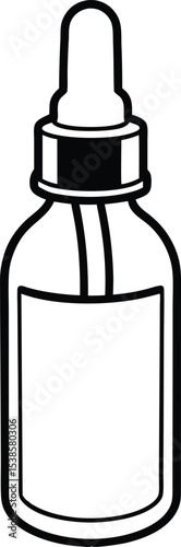 hydration booster facial serum bottle.