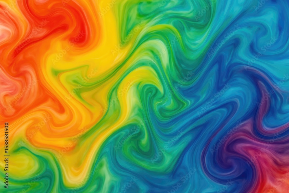 Vivid Abstract Patterns from Food Coloring in Milk Vivid Abstract Patterns from Food Coloring in Milk