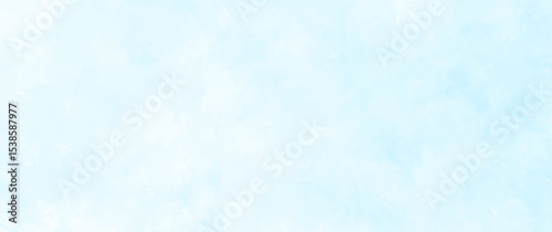 Wallpaper Mural Blue vector watercolor texture. Christmas template for design. Hand drawn blue abstract vector illustration for background, cover design, poster, cards, flyer, social media, ads.  Torontodigital.ca