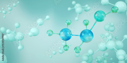 Alcohol, ethanol or CH3CH2OH or C2H5OH molecule