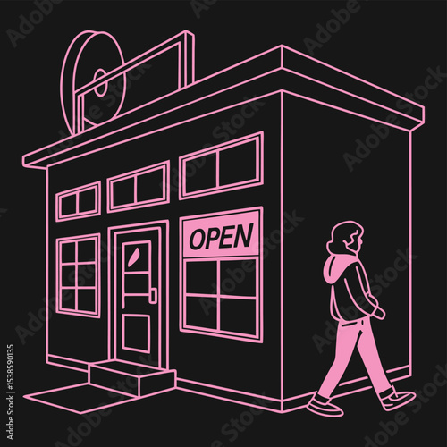 woman in a shop
