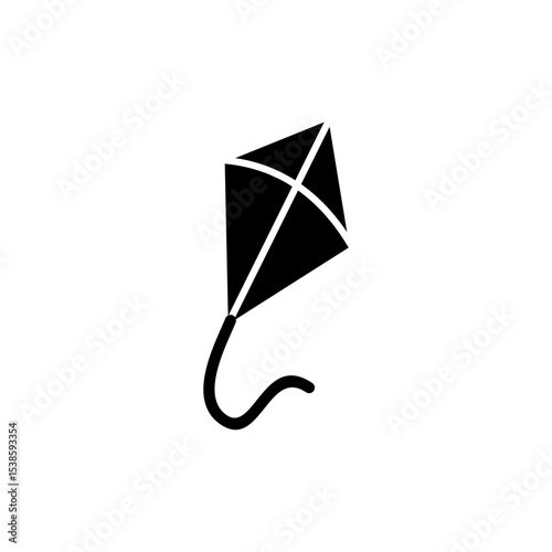 Kite icon symbol for apps and websites. kite sign and symbol