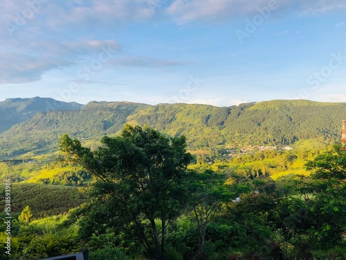 landscape in the mountains