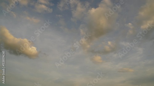 Time-lapse of sunset sunrise with  Clouds gathering before the rain, clouds after bad weather, heavy rain before a storm, and a loop of thunderstorms. Typhoon Sky, tornado cloud.
