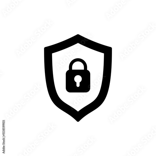 Security icon symbol for apps and websites. protection icon. privacy. vpn