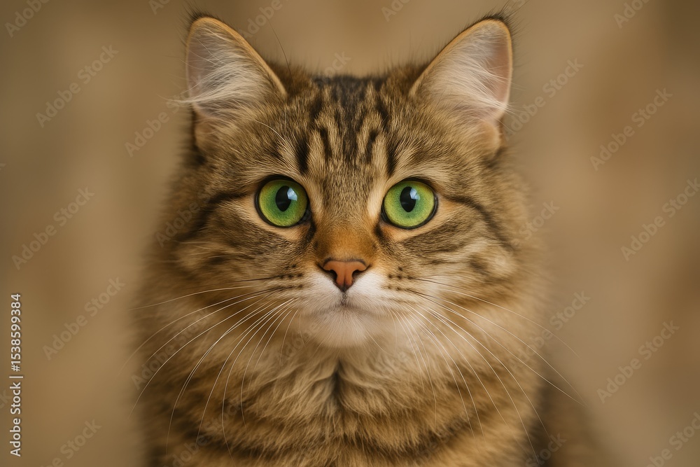 Obraz premium Feline Gaze