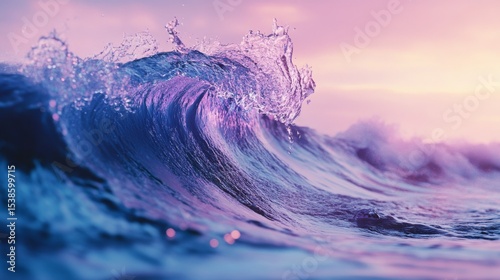 Purple and blue abstract technology wave background with flowing digital lines and smooth gradient light for innovation, data, and futuristic concepts




