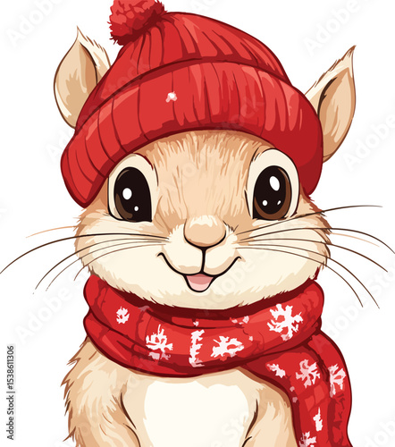squirrel with acorn