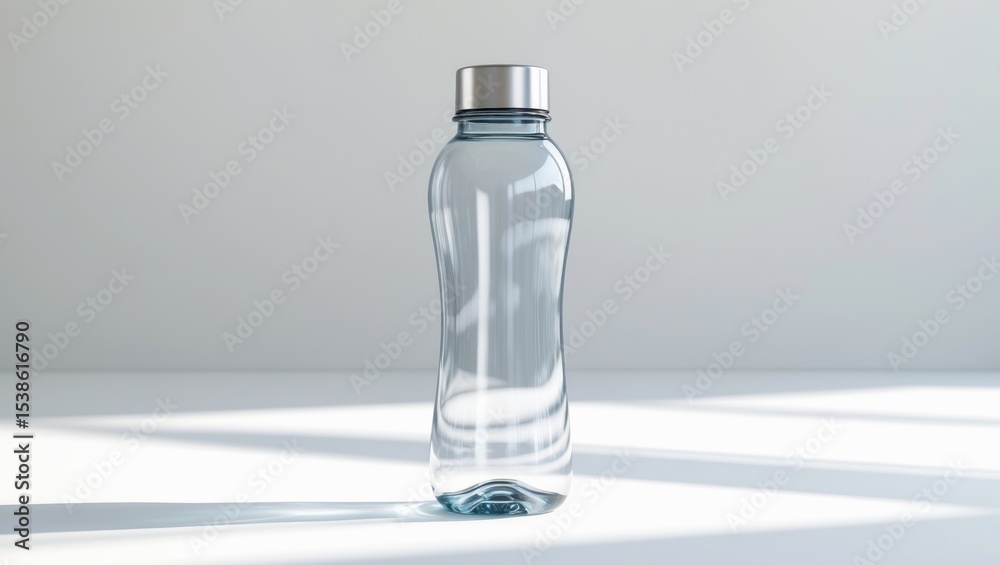 Glass bottle isolated on white background with clipping path. Glass bottle isolated on white background with clipping path.