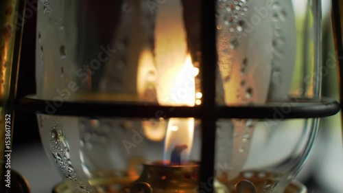 Lantern Glow in Darkness