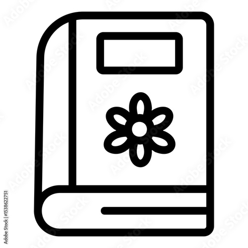 book Line Icon