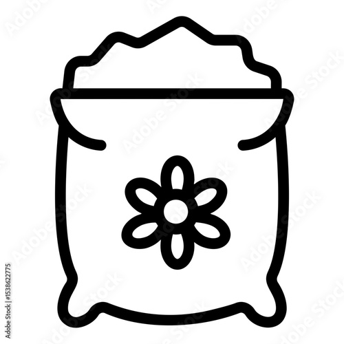 seeds Line Icon