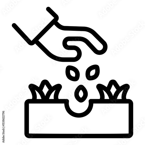 seeding Line Icon