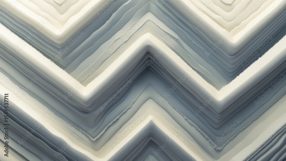 Obraz premium White foggy linen background with painted pattern