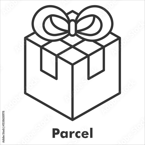Parcel Outline Icon