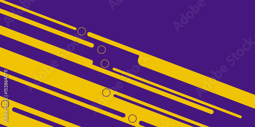 Abstract seamless pattern background modern design purple with yellow lines. Suit for poster, cover, banner, brochure, website