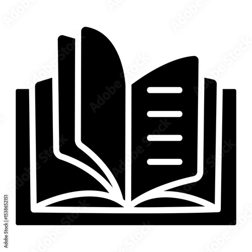 book Solid icon