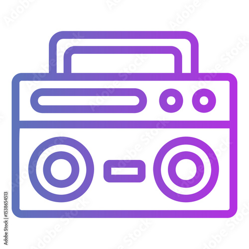 boombox Gradient icon