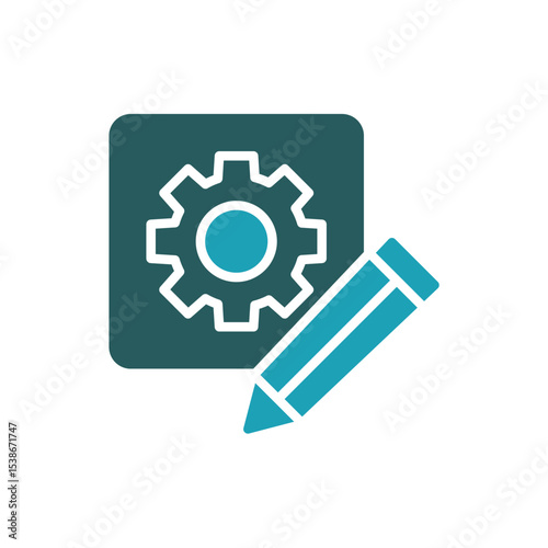 prototyping icon. vector.Editable stroke.linear style sign for use web design,logo.Symbol illustration.