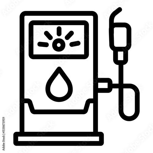 biofuel Line Icon