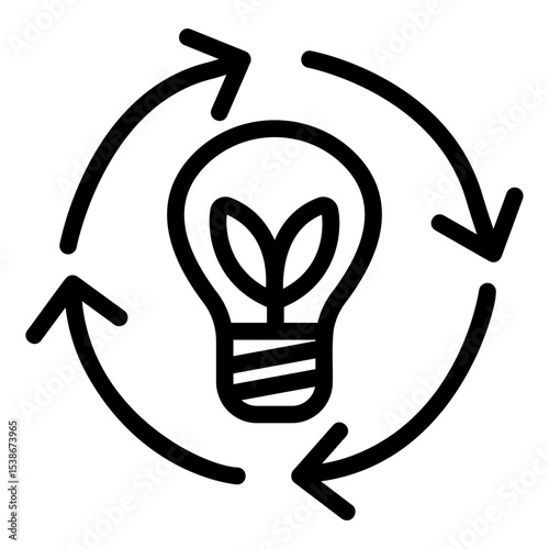 efficiency Line Icon