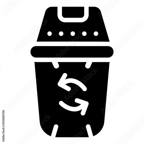 dustbin Solid icon