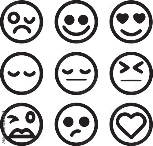 set of smiles