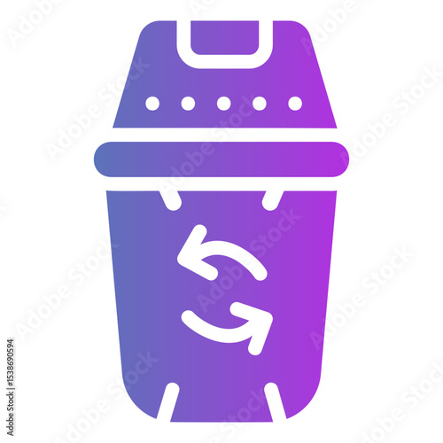 dustbin Gradient icon