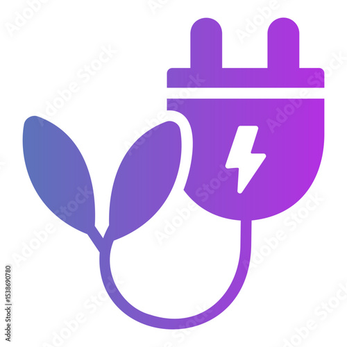 plug Gradient icon