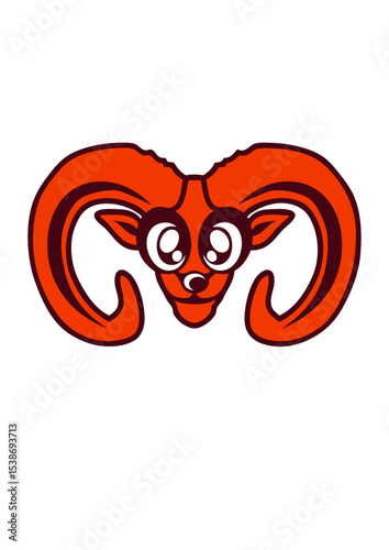 belier animaux dessin cartoon enfant