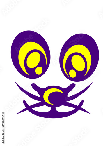 smiley oeil rigolo