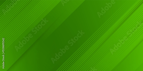 Abstract green sporty background template vector with shiny lines and lights. Green background with strong pattern design.Eps10 vector