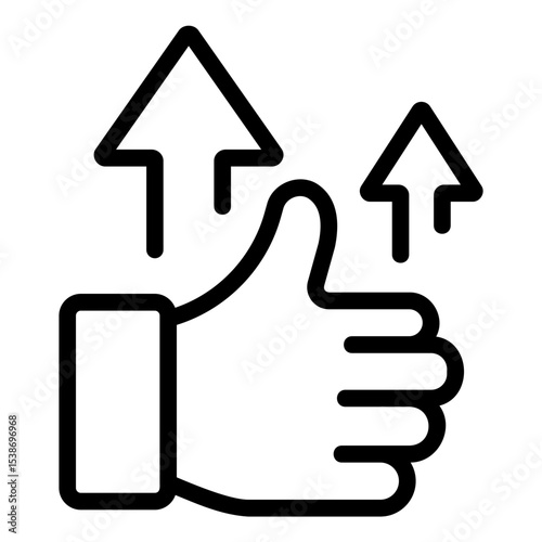 motivation Line Icon