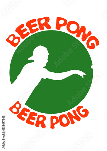 logo beer pong joueur