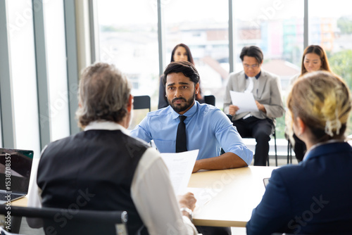 Tableau sur toile Human resources : company, successful deal