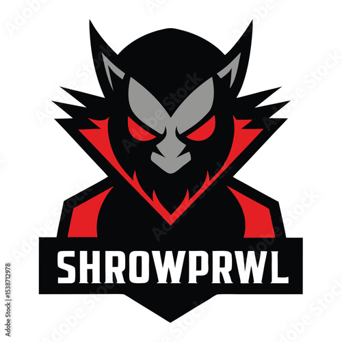 Shrowprwl Fierce Owl Like Gaming Mascot Logo