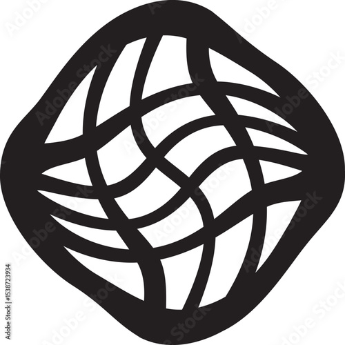World abstract concept design. retro futuristic design element. Vector de un mundo en concepto abstracto.