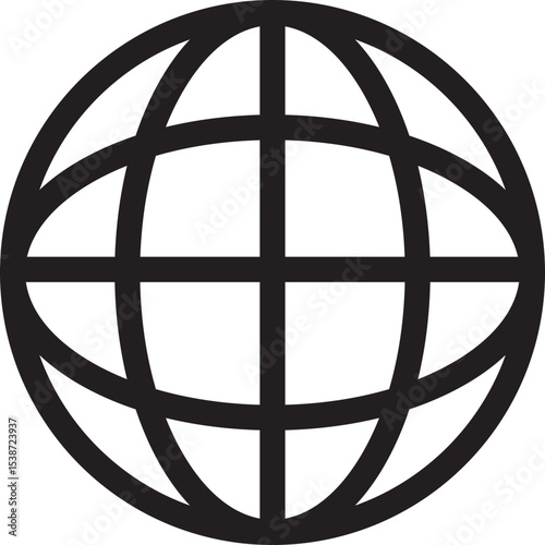 World abstract concept design. retro futuristic design element. Vector de un mundo en concepto abstracto.