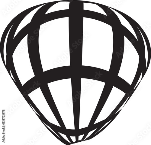 World abstract concept design. retro futuristic design element. Vector de un mundo en concepto abstracto.