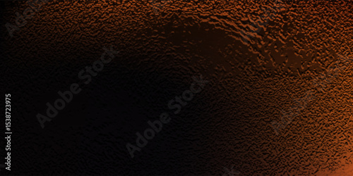 Dark abstract noise texture, orange black grainy background, poster banner black backdrop design