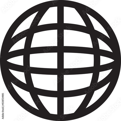 World abstract concept design. retro futuristic design element. Vector de un mundo en concepto abstracto.