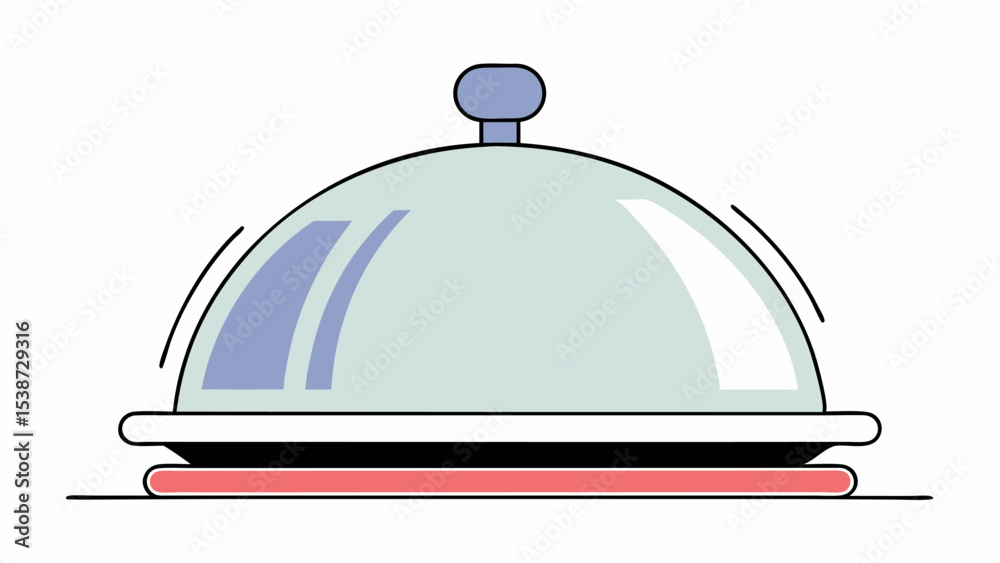 Restaurant cloche, food dome, service bell, serving dish Restaurant cloche, food dome, service bell, serving dish