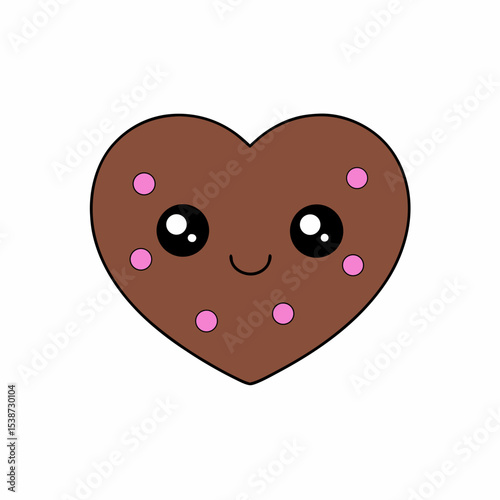 heart shaped cookie