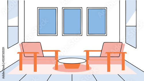 Minimalist Living Room Interior Design