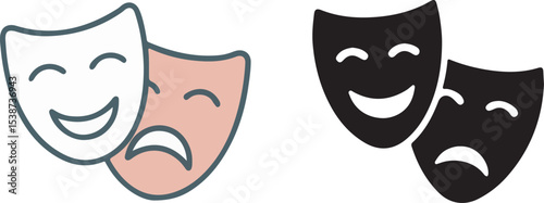 comedy and tragedy masks