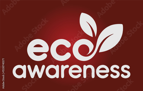 Eco Awareness Logo, Promoting Environmental Consciousness